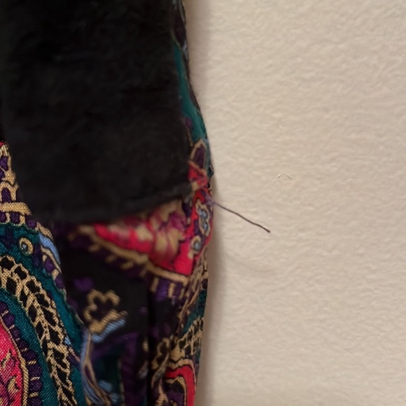 Vintage 80s Paisley Print Dress - Picture 14 of 14